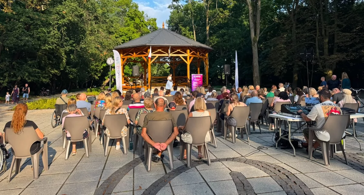Koncert młodych talentów w Parku Miejskim Aleksandria 