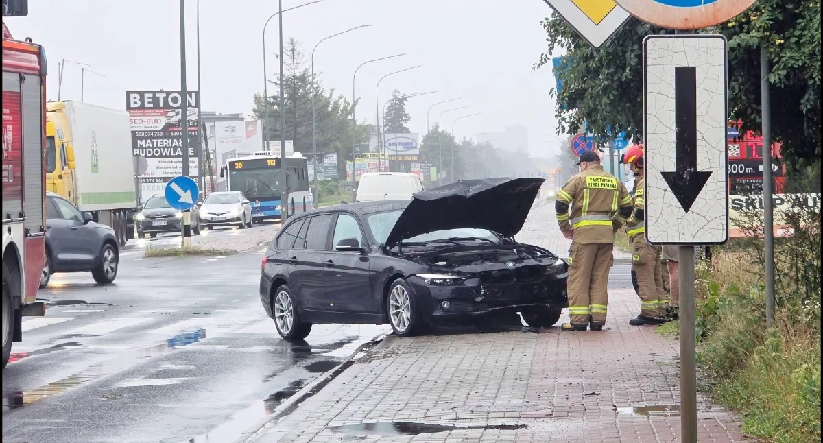 Siedlce: Zderzenie BMW i Forda Focusa 