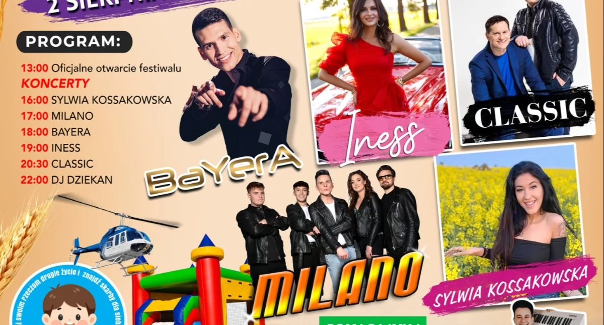 Festiwal Wsi Polskiej już 2 sierpnia w Borkach-Kosach