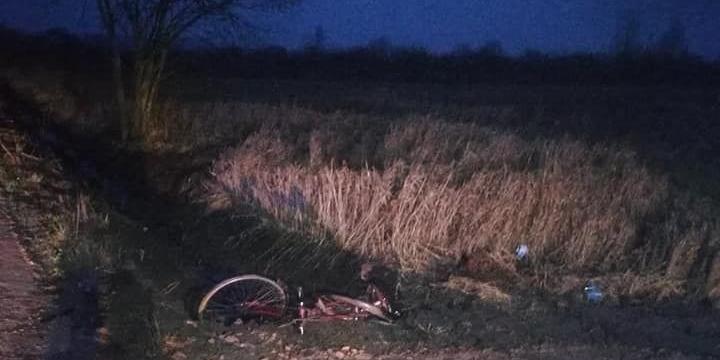 Śmiertelne potrącenie rowerzysty