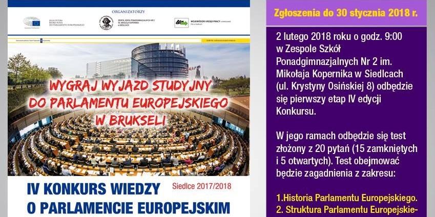 Wygraj wyjazd do Parlamentu Europejskiego!