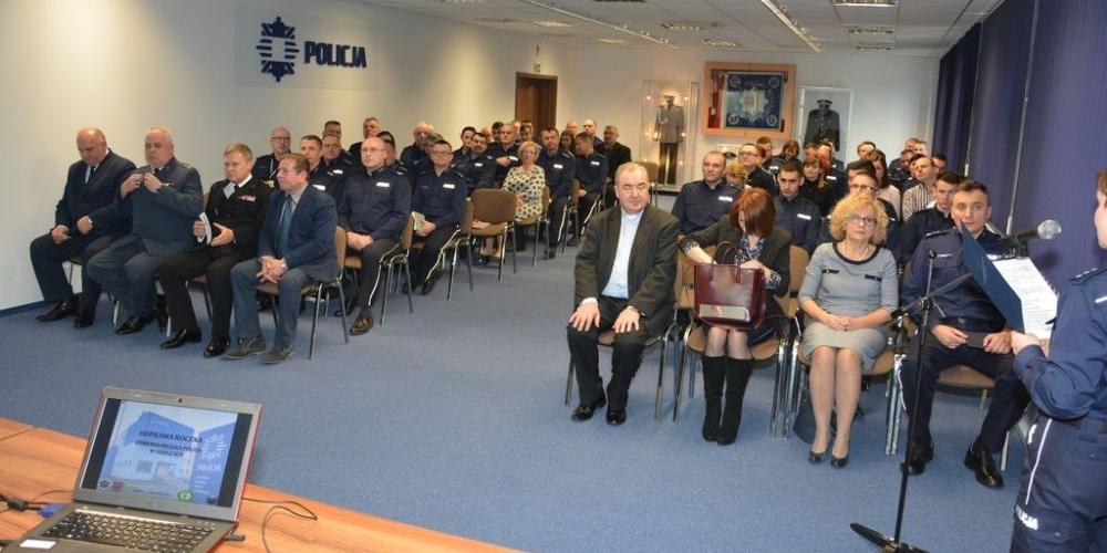 Siedleccy policjanci podsumowali rok