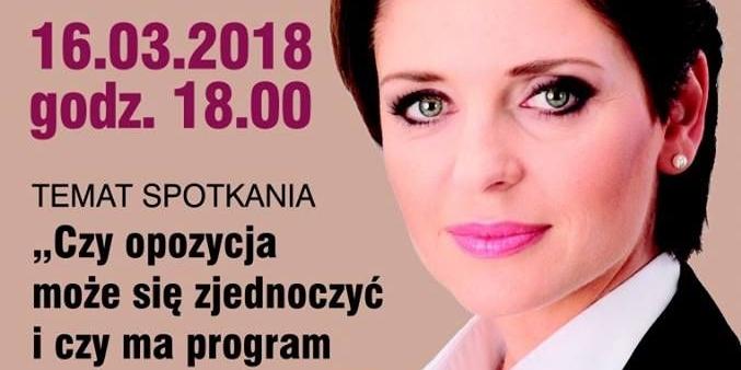 Joanna Mucha przyjedzie do Sulejówka