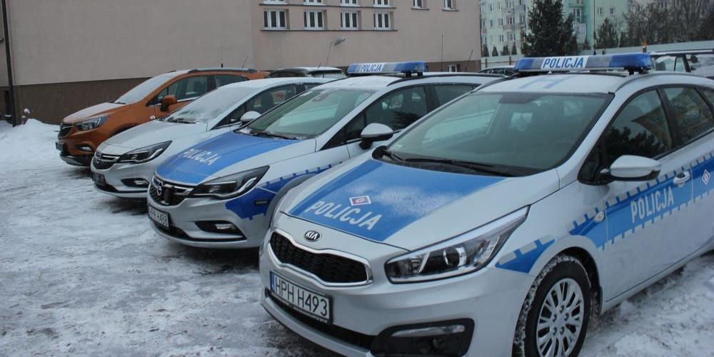 Nowe radiowozy dla sokołowskiej policji