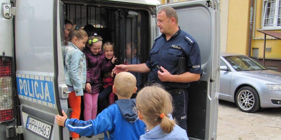 Węgrów. Lekcja bezpieczeństwa