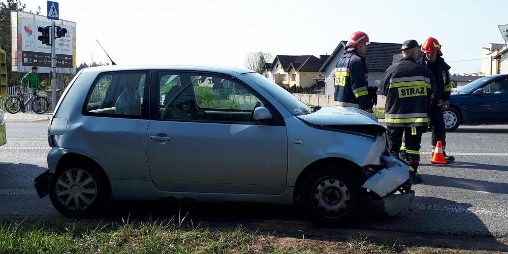 Ciężarówka nie wyhamowała