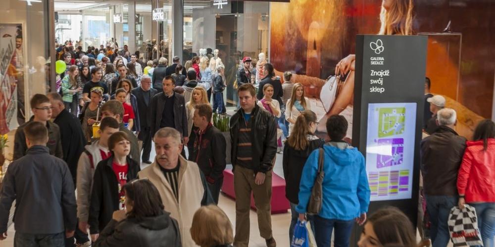 Galerię Siedlce odwiedzają... miliony!