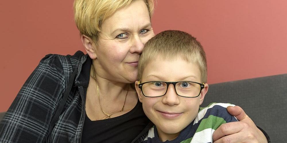 Bartek uratował mamę