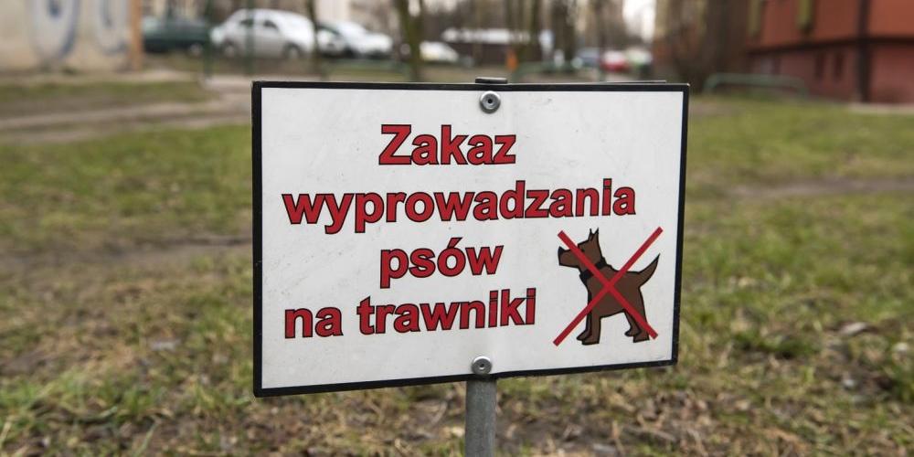 Tabliczki z zakazami - nie obowiązują!