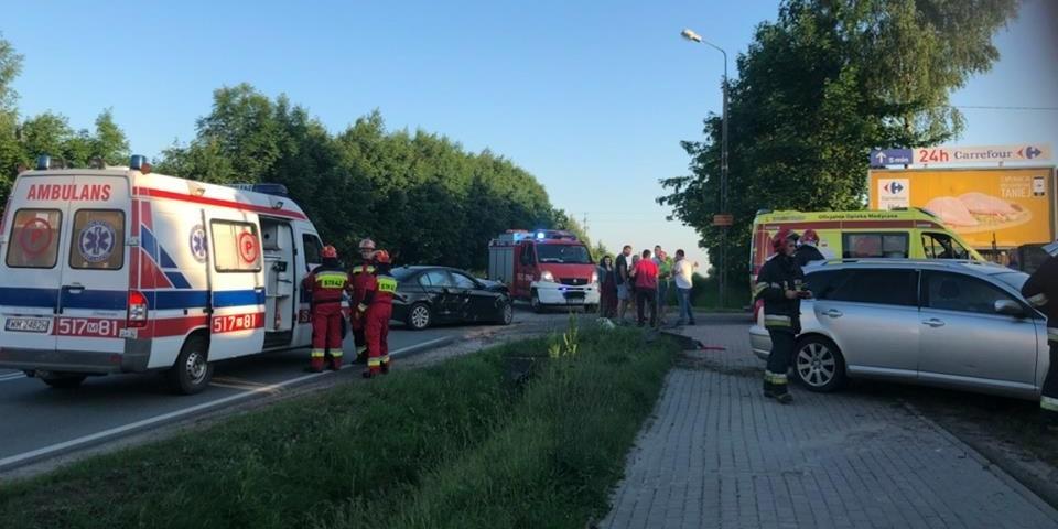 Wypadek na DK 50