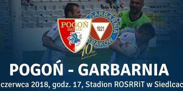 Będzie transmisja z meczu Pogoń-Garbarnia