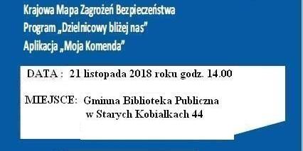 Dialog policjantów z mieszkańcami
