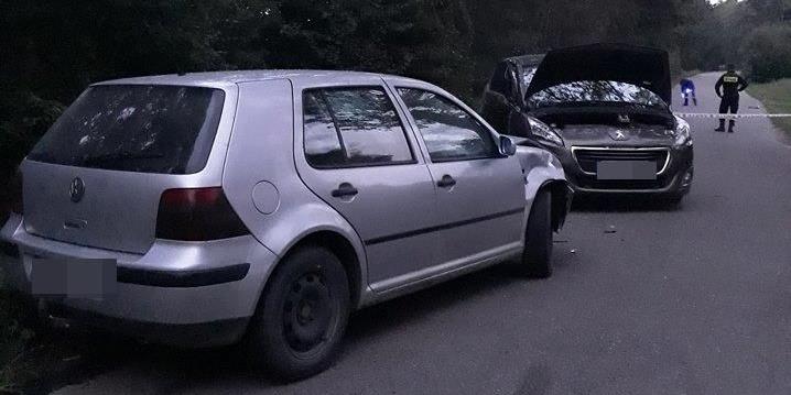 Wypadek na trasie Kosów Lacki - Łomna