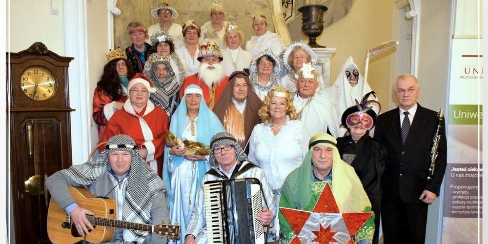 Kolędowali w Pałacu