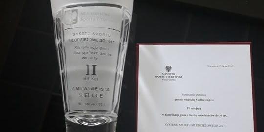 Nagroda od ministra dla gminy Siedlce
