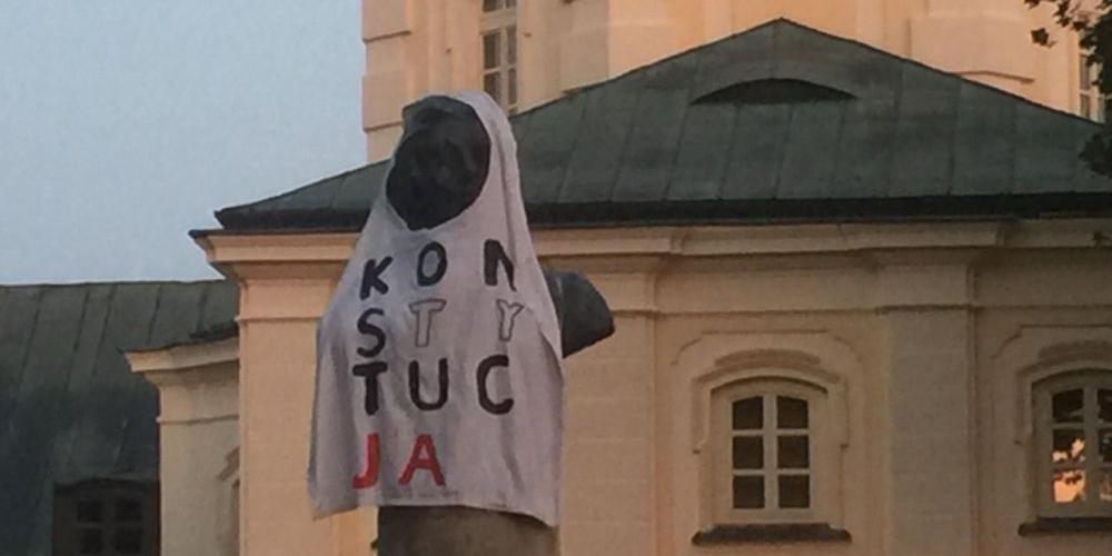 Kościuszko wmieszany w akcję „Konstytucja”