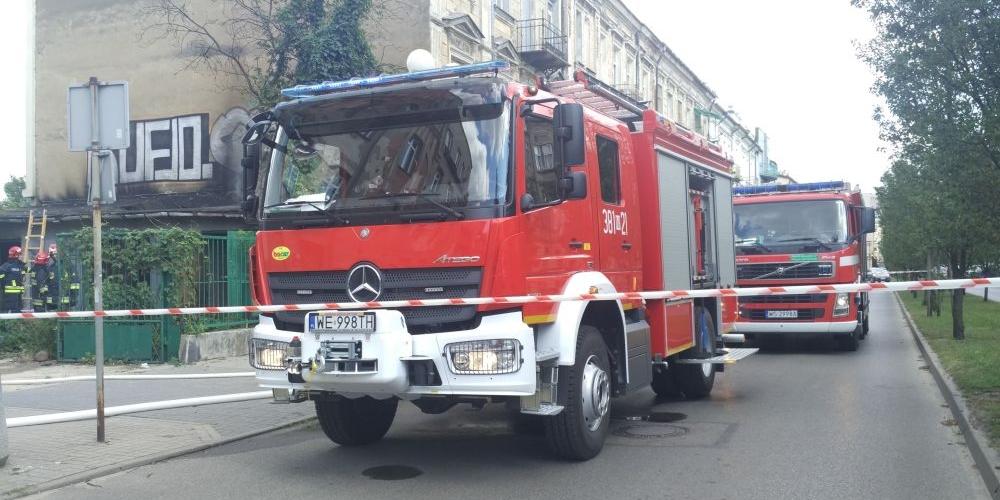 Pożar na ulicy Sienkiewicza