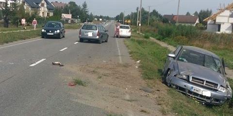 Nietrzeźwy wjechał do rowu