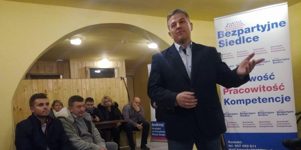 Andrzej Sitnik: Nie obiecam reklamówki z pieniędzmi