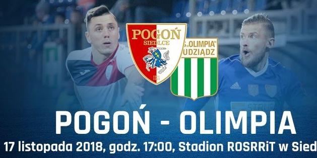 Pogoń zmierzy się z Olimpią
