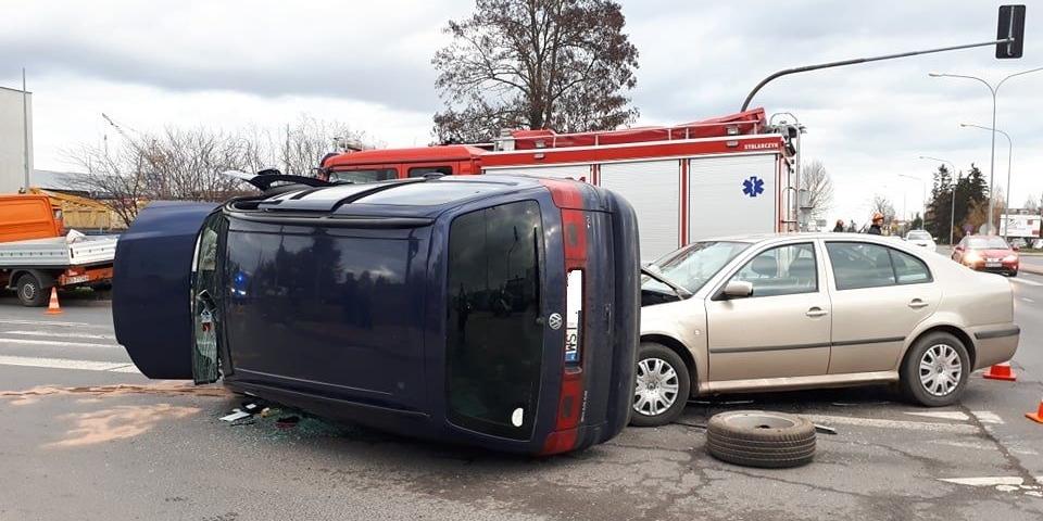 Wypadek na skrzyżowaniu Brzeska-Starzyńskiego (aktualizacja)