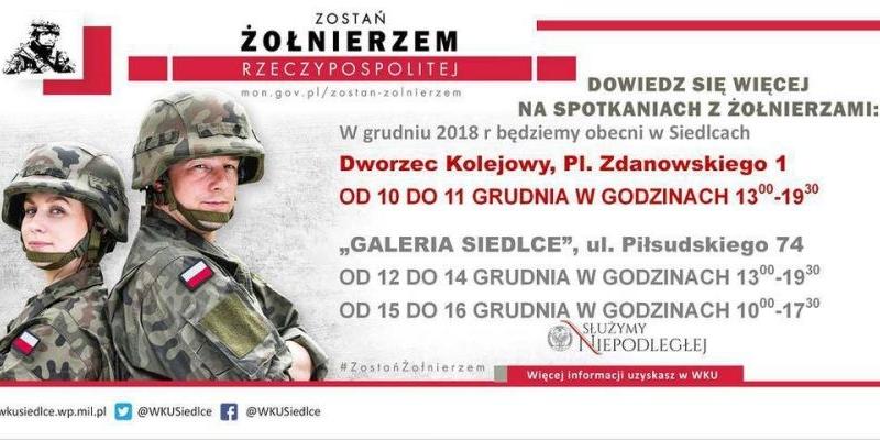 Będą werbować na dworcu i w galerii