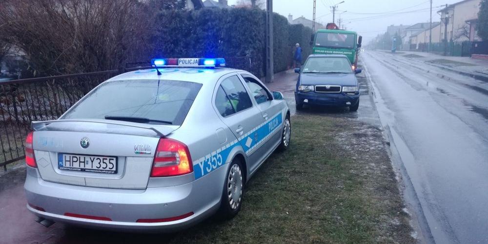 Czołówka na Ogrodowej. Kierowcy się oddalili
