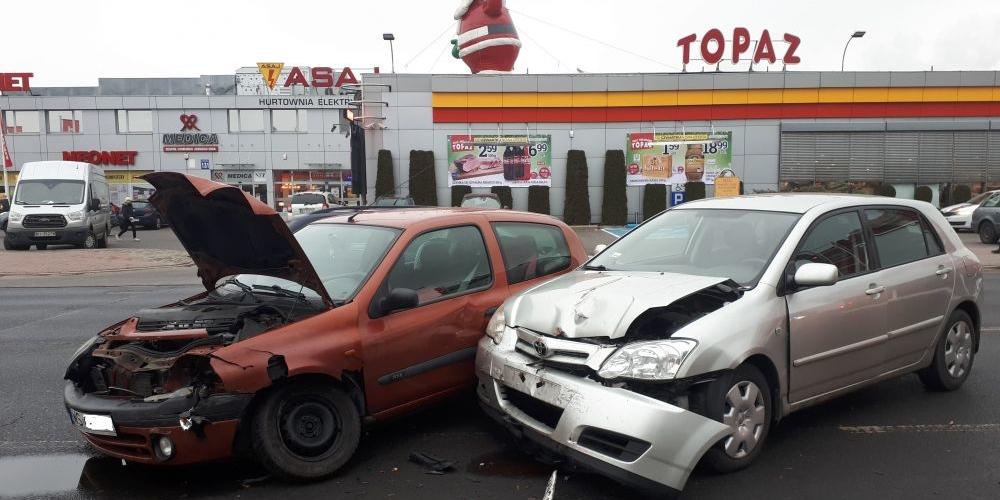 2-letnie dziecko ranne w wypadku. Ruch wahadłowy na Brzeskiej (aktualizacja)