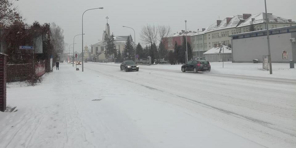 Trudne warunki na drogach