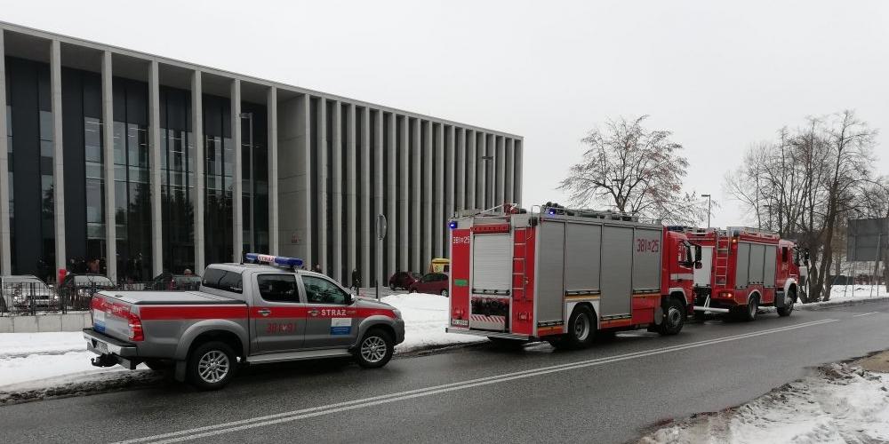 Kolejny alarm bombowy. Tym razem w Sądzie Rejonowym (aktualizacja)