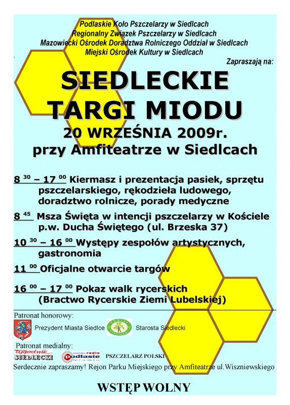 Przyjdź na Targi Miodu! 
