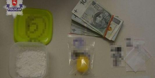 Amfetamina i marihuana w posiadaniu mieszkańca Łukowa