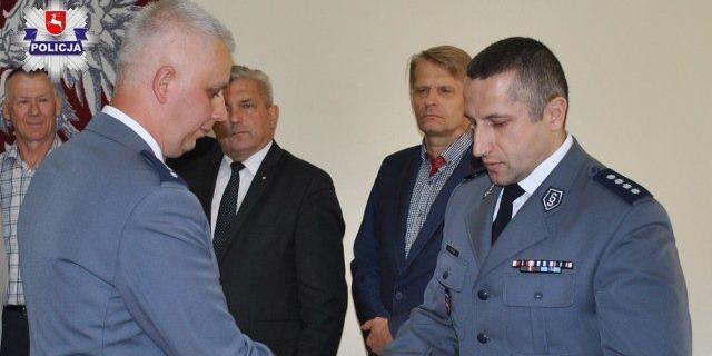 Nowy komendant policji w Łukowie