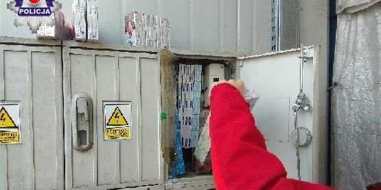 Papierosy chowali w skrzynkach elektrycznych