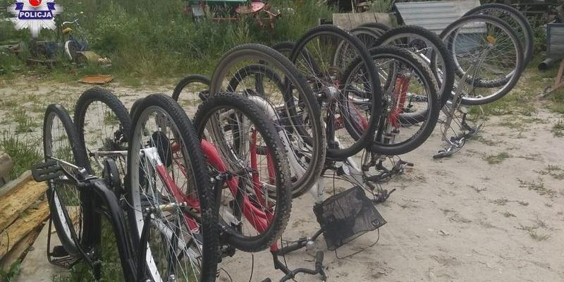 Policjanci odzyskali 9 skradzionych rowerów