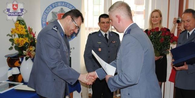 Pożegnanie komendanta