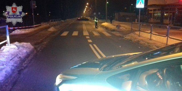 Potrącił, bo nie „wyskrobał” szyb