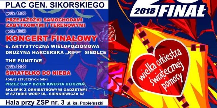 WOŚP zagra w Siedlcach