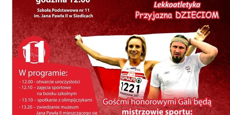 Mistrzowie sportu w SP nr 11. Przyjedzie Tomasz Majewski i Lidia Chojecka