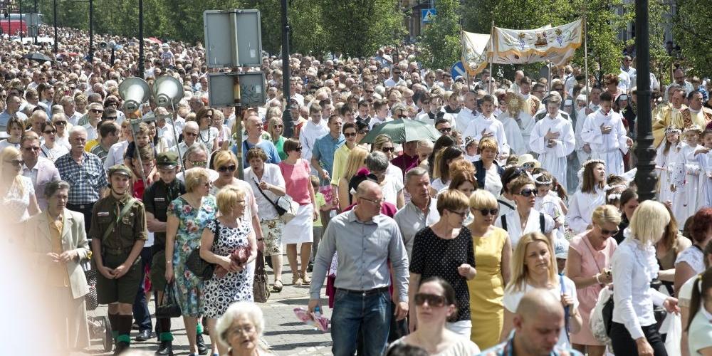 Boże Ciało w Siedlcach
