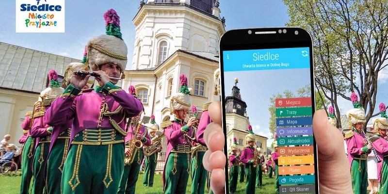 Siedlce w aplikacji mobilnej