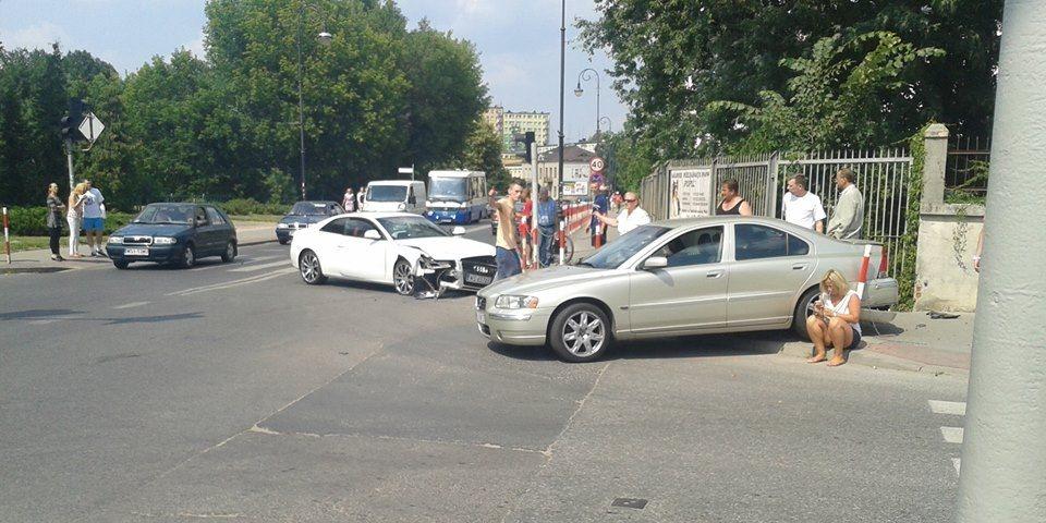 Wypadek na skrzyżowaniu
