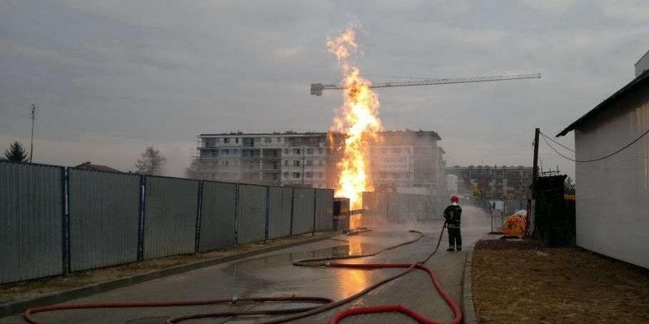 Wybuchł gaz?