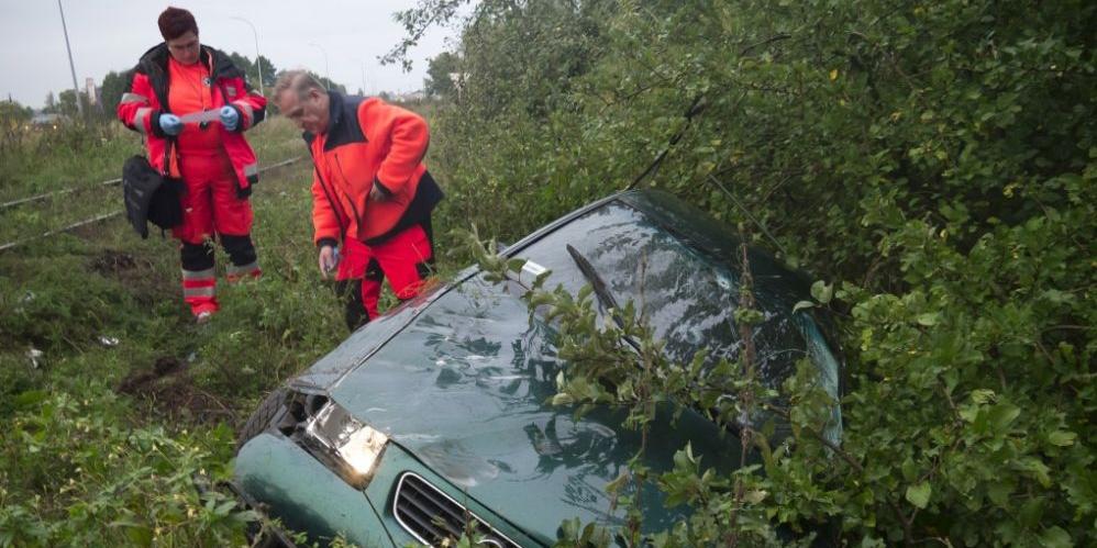 Wypadek na obwodnicy Siedlec