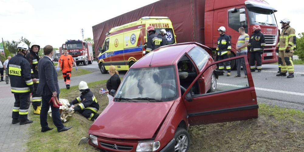 Wypadek na DK nr 2
