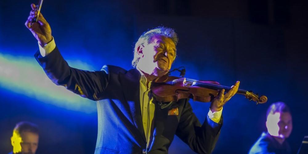 Maestro Vadim Brodski rozchmurzył niebo i twarze siedlczan