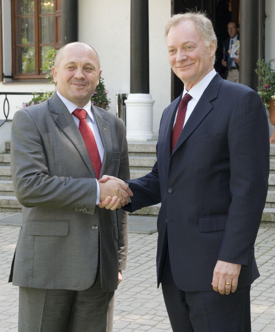 W podsiedleckiej Reymontówce spotkanie ministrów Polski i USA