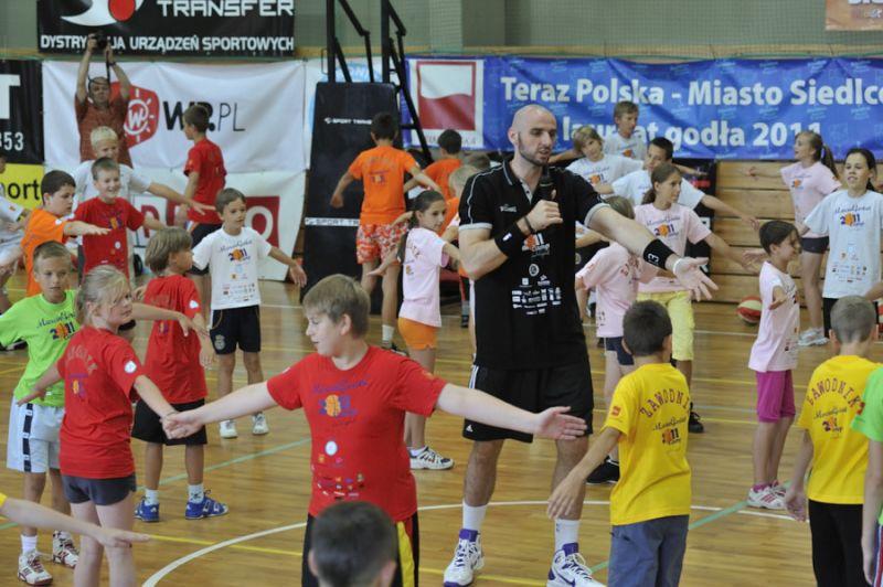 Marcin Gortat Camp w Siedlcach