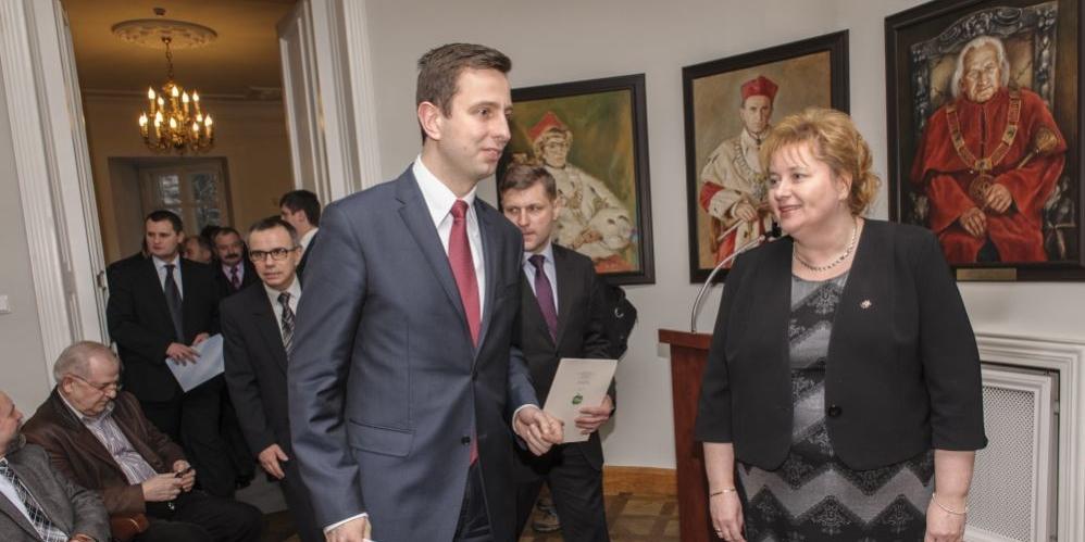 Wizyta ministra pracy i polityki społecznej w Siedlcach