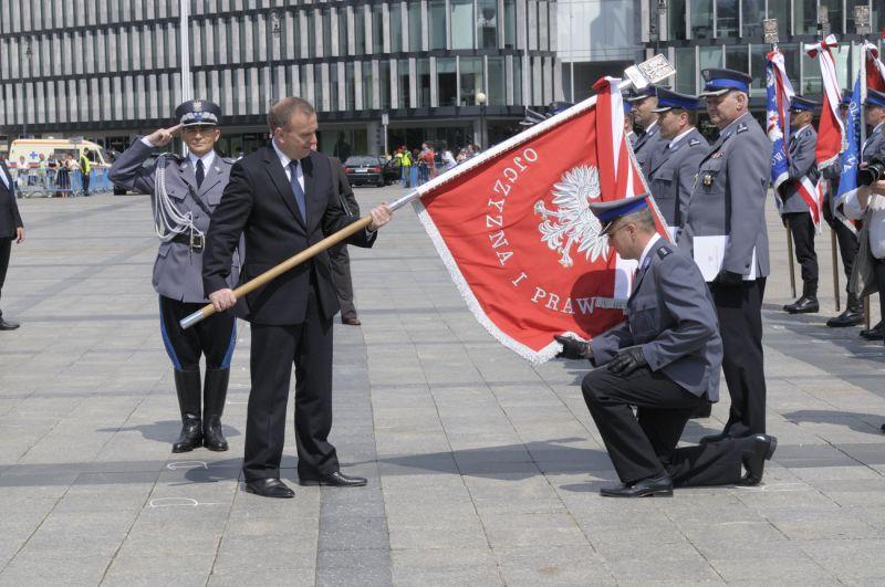 Sztandar dla siedleckiej policji